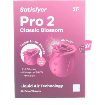 SATISFYER SATISFYER PRO 2 stimulateur d'ondes rose classique 1 unité