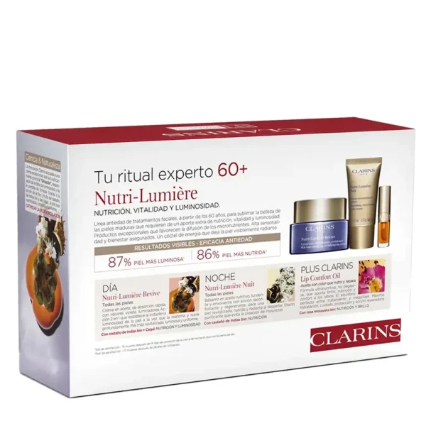 CLARINS NUTRI LUMIÈRE DAY CREAM ALL SKIN TYPES set 5 pcs, EAN 3666057314162