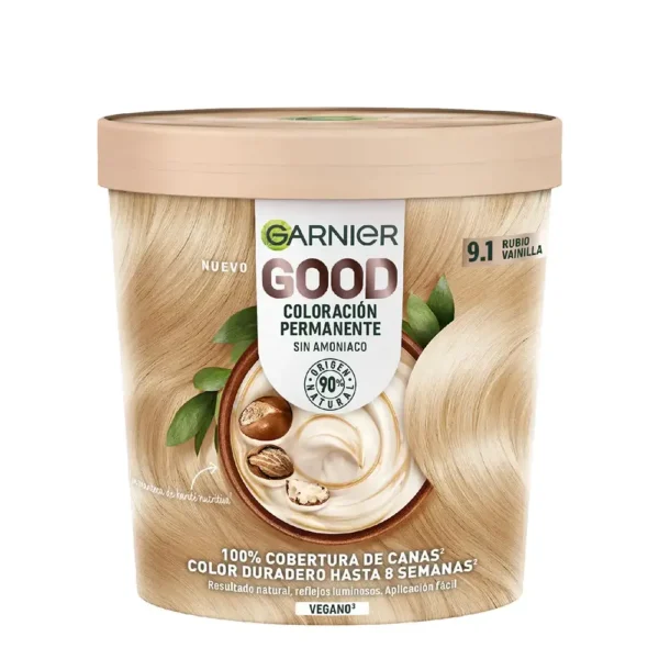 GARNIER GOOD Permanent Hair Color #9.1-vanilla blonde, EAN 3600542518925