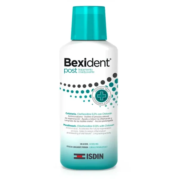 ISDIN BEXIDENT Post-Treatment Mouthwash 250 ml, EAN 8470001605184