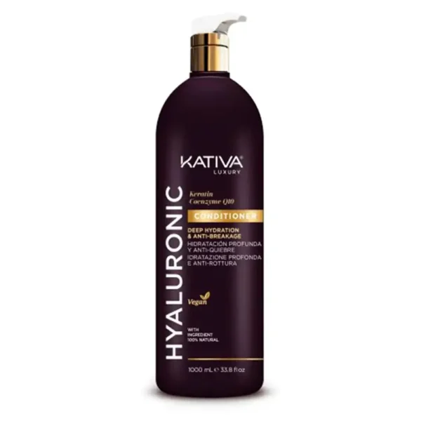 KATIVA HYALURONIC Keratin & Coenzyme Q10 Shampoo 1000 ml, EAN 7750075061415