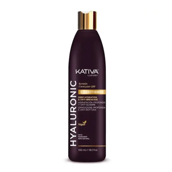 KATIVA HYALURONIC Keratin & Coenzyme Q10 Conditioner 550 ml, EAN 7750075061477