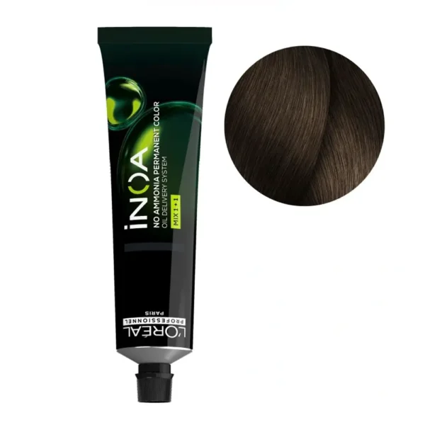 L'OREAL PROFESSIONNEL PARIS INOA Ammonia Free Hair Color #6.32-iridescent golden dark blonde 60 gr, EAN 3474630415041