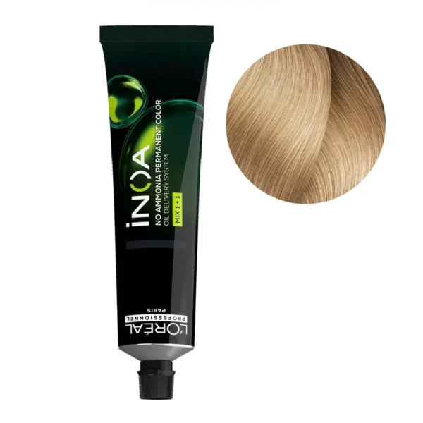 L'OREAL PROFESSIONNEL PARIS INOA Ammonia Free Hair Color #10-very very light blond 60 gr, EAN 3474637131142