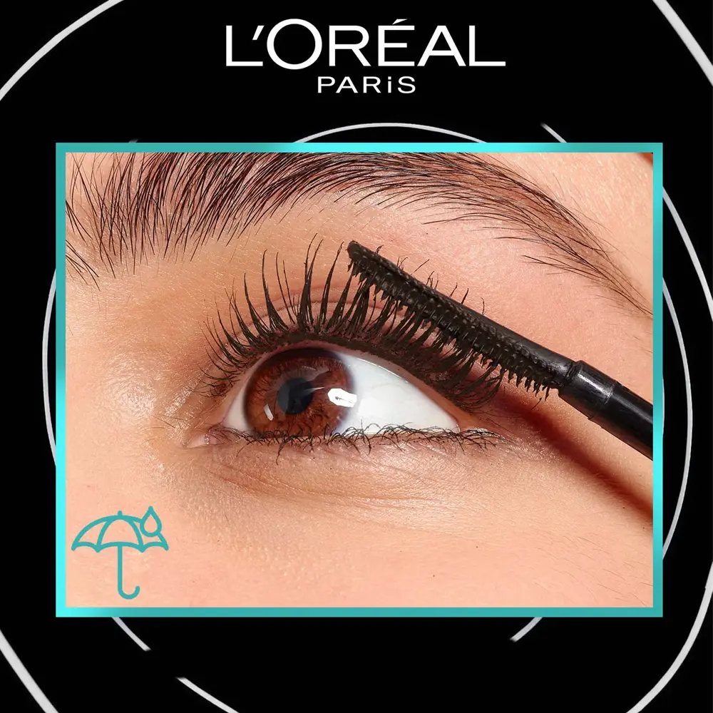 L'OREAL PARIS TELESCOPIC LIFT Wasserfeste Wimperntusche #schwarz