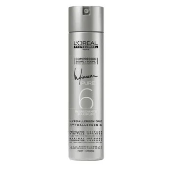 L'OREAL PROFESSIONNEL PARIS INFINIUM PURE Професионален фиксиращ спрей 500 мл, EAN 3474636476602