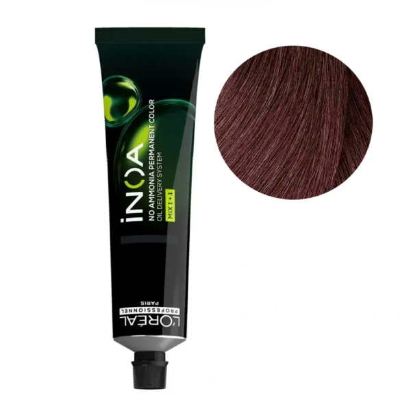 L'OREAL PROFESSIONNEL PARIS INOA Ammonia Free Hair Color #5.26 60 gr, EAN 3474637173241