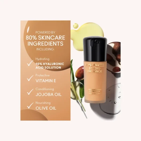 MAC STUDIO RADIANCE Serum-Powered Foundation #NC15 30 ml - Bild 3