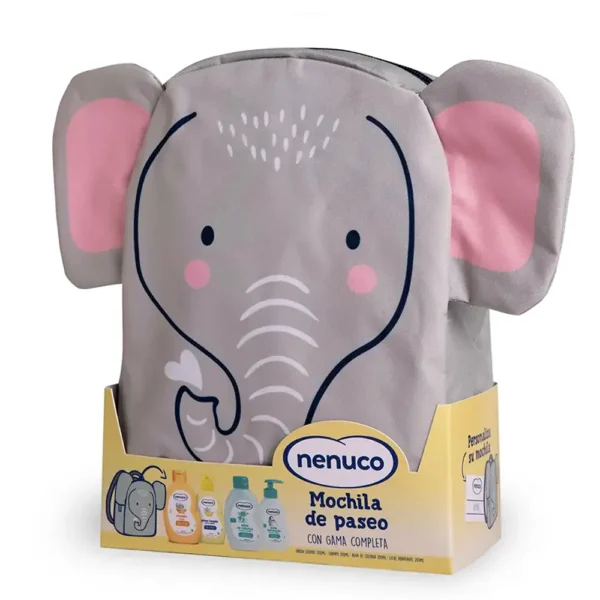 NENUCO ELEPHANT BACKPACK set 5 pcs, EAN 8428076007341