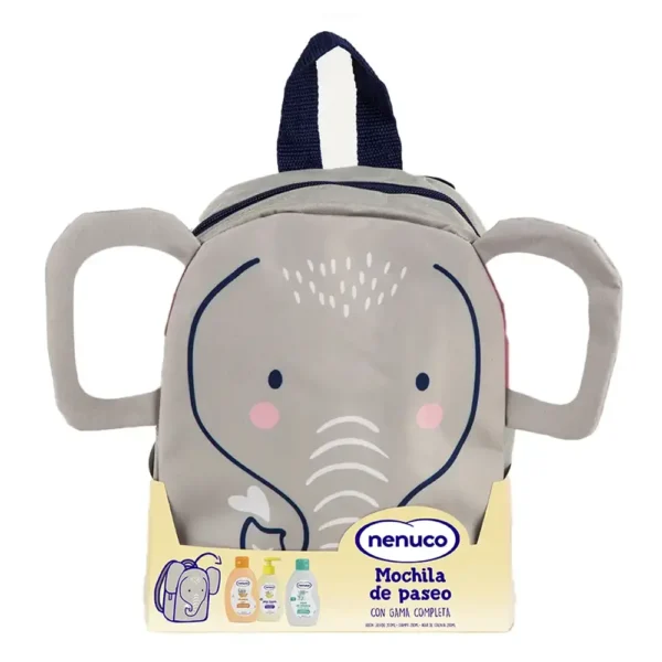 NENUCO ELEPHANT BACKPACK set 4 pcs, EAN 8428076009130