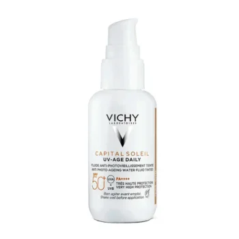 VICHY CAPITAL SOLEIL UV-AGE DAILY Anti-Photo-Aging Wasserfluid getönt SPF50+ 40 ml VICHY CAPITAL SOLEIL UV-AGE DAILY Anti-Photo-Aging Wasserfluid getönt SPF50+ 40 ml, EAN 3337875795265