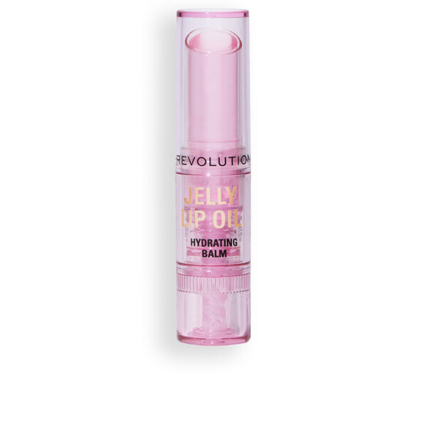 REVOLUTION MAKE UP JELLY LIP OIL hydrating balm #Candy Ice Pink 2.4 gr