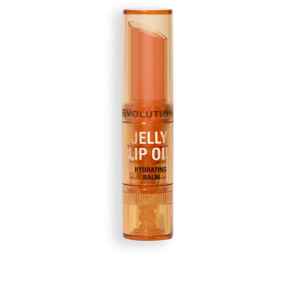 REVOLUTION MAKE UP JELLY LIP OIL hydrating balm #Popsicle Peach 2.4 gr