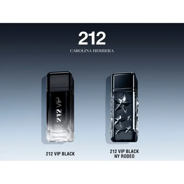 CAROLINA HERRERA 212 VIP Eau de parfum BLACK NY RODEO 100 ml, Édition Limitée