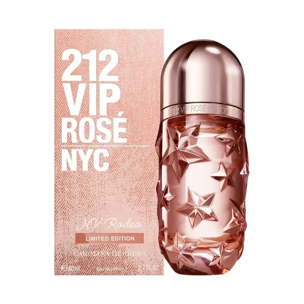 CAROLINA HERRERA 212 VIP ROSÉ NY RODEO eau de parfum 80 ml, Limited Edition