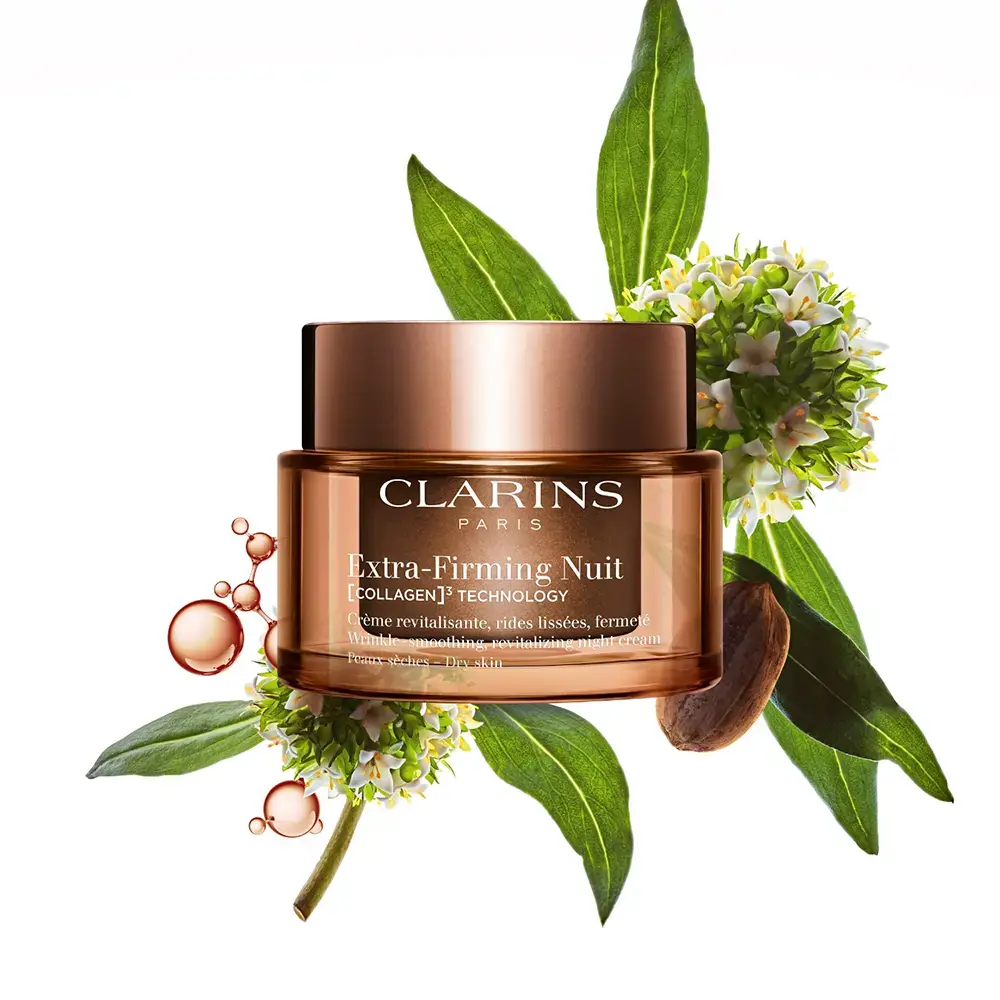 <span class="notranslate">CLARINS EXTRA FIRMING</span> Wrinkle-Smoothing Revitalizing Night Cream for Dry Skin 50 ml
