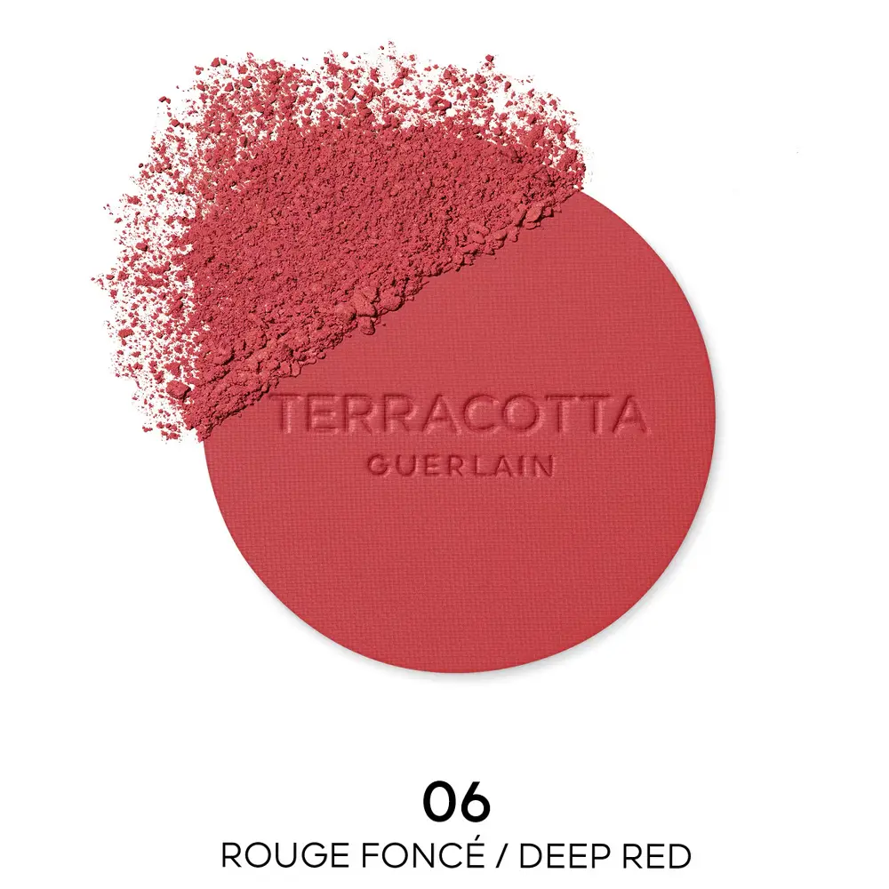 GUERLAIN TERRACOTTA BLUSH #06-deep red