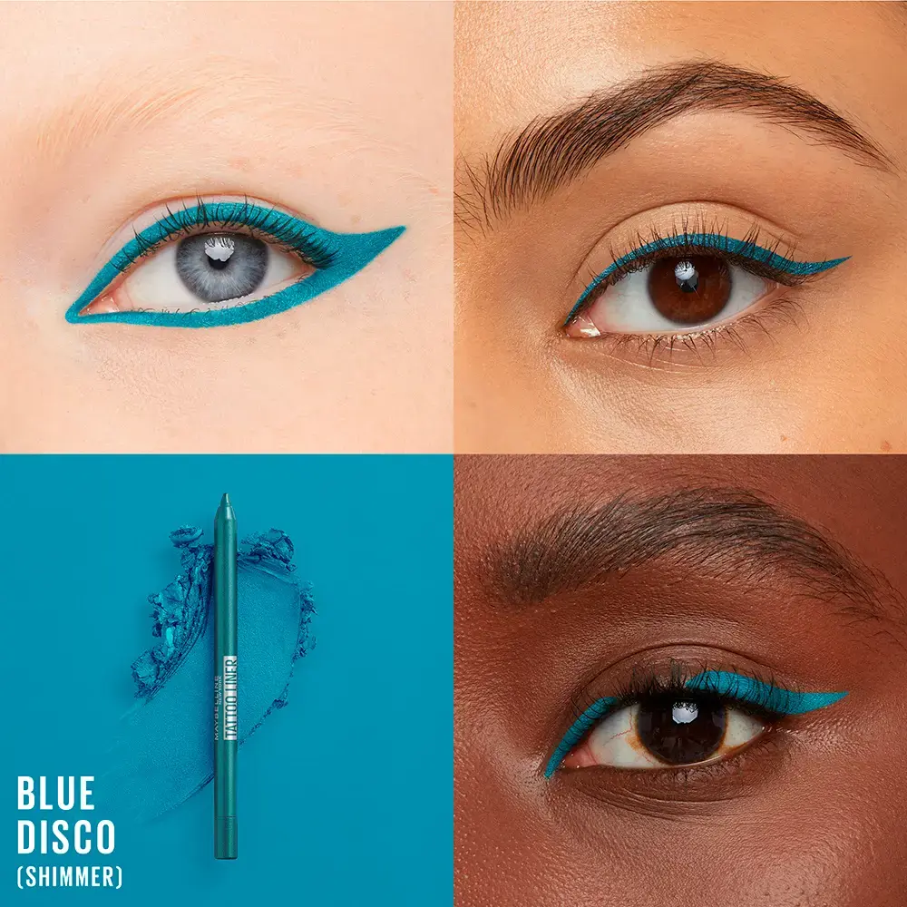 MAYBELLINE TATTOO LINER Gel Pencil #Blue Disco 1.3 gr