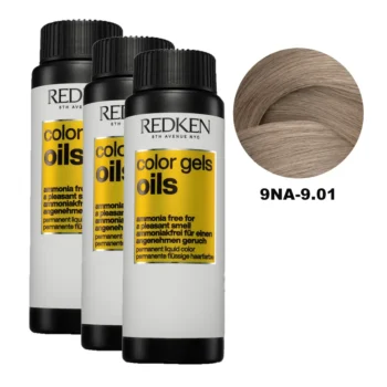 REDKEN COLOR GEL OILS #9NA-9.01 60 ml x 3, EAN 3474637242404 ; EAN 3474637266837