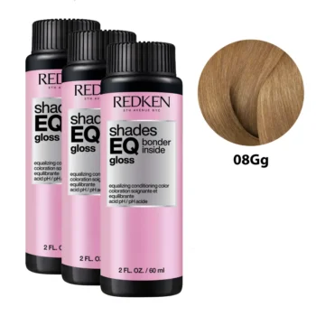 REDKEN SHADES EQ GLOSS Bonder Inside Coloration revitalisante égalisante #08GG 3 x 60 ml, EAN 3474637222727