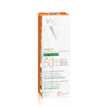 VICHY CAPITAL SOLEIL UV-CLEAR Anti-Imperfections Water Fluid SPF50+ 40 ml