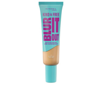 RIMMEL LONDON Fondotinta effetto mat BLUR IT OUT KIND & FREE #210-Golden Beige 30 ml