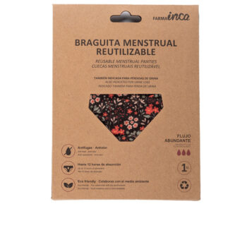 INCA MENSTRUAL PANTIES супер абсорбция #цветя размер XL 1 бр