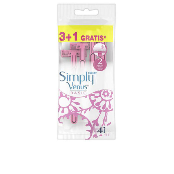 GILLETTE VENUS 2 SIMPLY BASIC Einwegrasierer 4 Stück