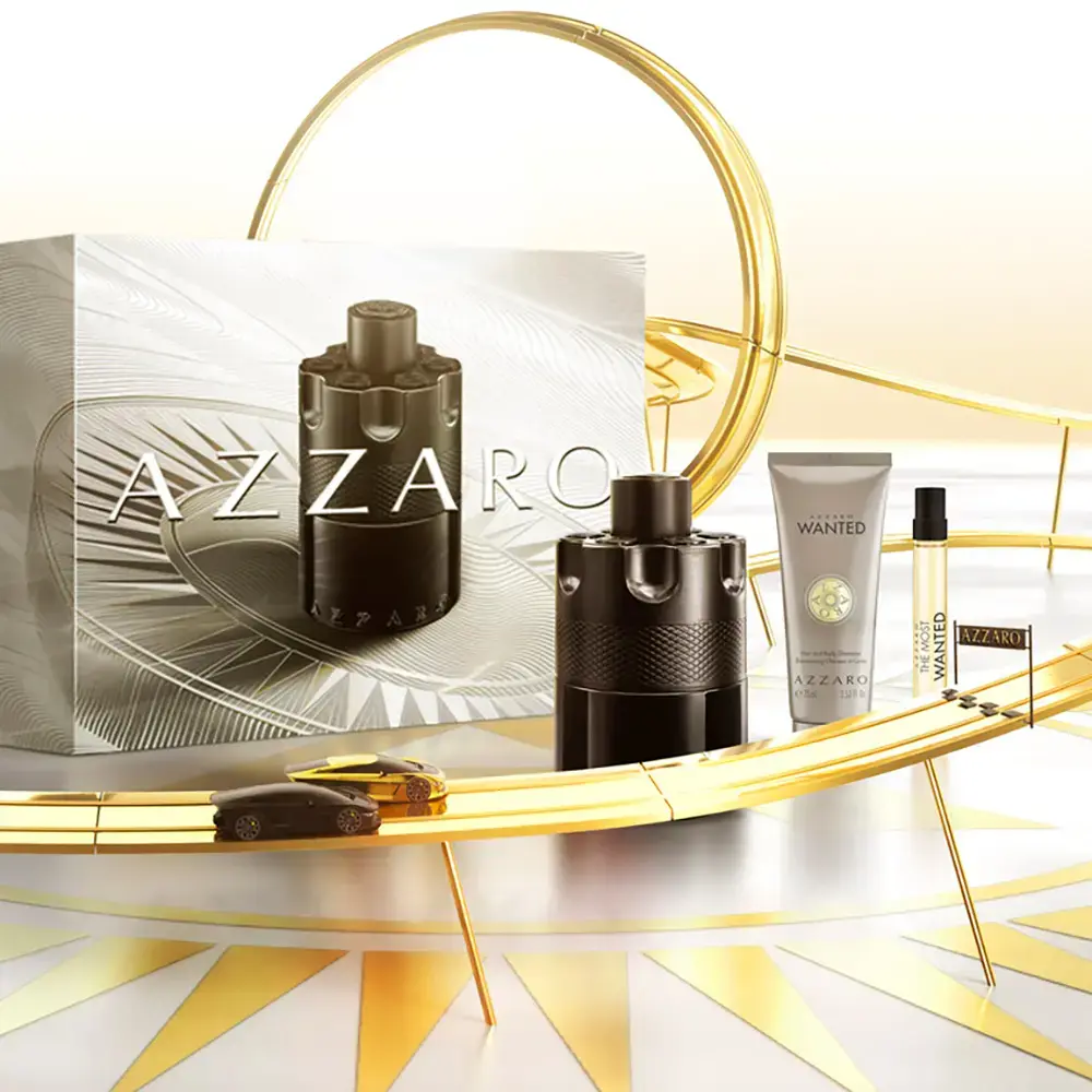 AZZARO THE MOST WANTED set 3 piezas