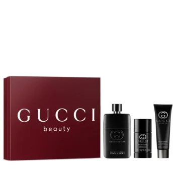 GUCCI GUILTY POUR HOMME lot de 3 pièces, EAN 3616305267139