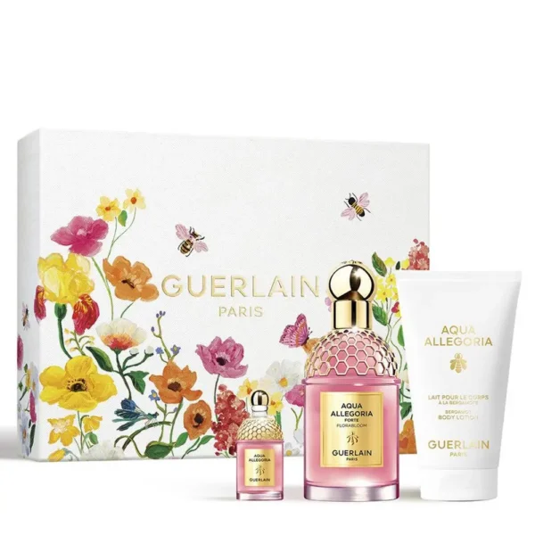 GUERLAIN AQUA ALLEGORIA FLORABLOOM FORTE set 3 pezzi, EAN 3346471000239
