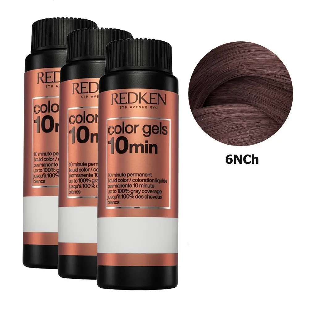 REDKEN GEL COLORATI 10 MIN #6NCh 60 ml x 3 REDKEN GEL COLORATI 10 MIN #6NCh 60 ml x 3, EAN 3474637197698