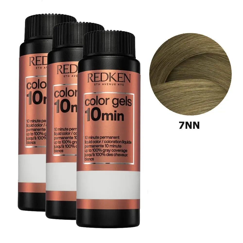 REDKEN GEL COLORATI 10 MIN #7NN 60 ml x 3 REDKEN GEL COLORATI 10 MIN #7NN 60 ml x 3, EAN 3474637197773