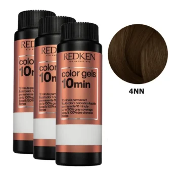 REDKEN COLOR GELS 10 MIN #4NN-Coffe Ground 60 ml x 3, EAN 3474637132965