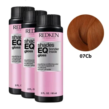 REDKEN SHADES EQ GLOSS Bonder Inside Coloration revitalisante égalisante #07CB 3 x 60 ml, EAN 3474637222666