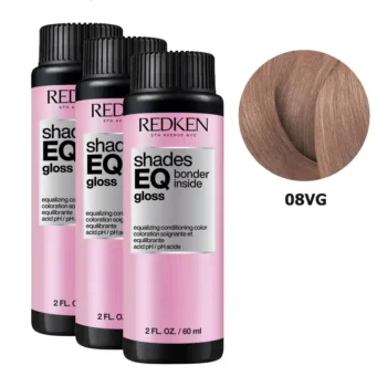 REDKEN SHADES EQ GLOSS Bonder Inside #08VG-guilded taupe Equalizing Conditioning Color 3 x 60 ml, EAN 3474636994175