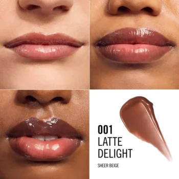 RIMMEL LONDON OH MY GLOSS! BUTTER ME UP Lip Balm #001-Latte Delight