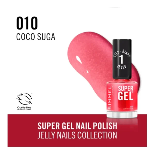 RIMMEL LONDON Vernis à ongles SUPER GEL #10-Coco Suga 12 ml