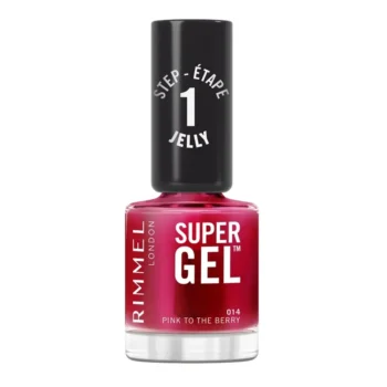 RIMMEL LONDON Smalto per unghie SUPER GEL #14-Pink To The berry 12 ml RIMMEL LONDON Smalto per unghie SUPER GEL #14-Pink To The berry 12 ml, codice EAN 3616306894556