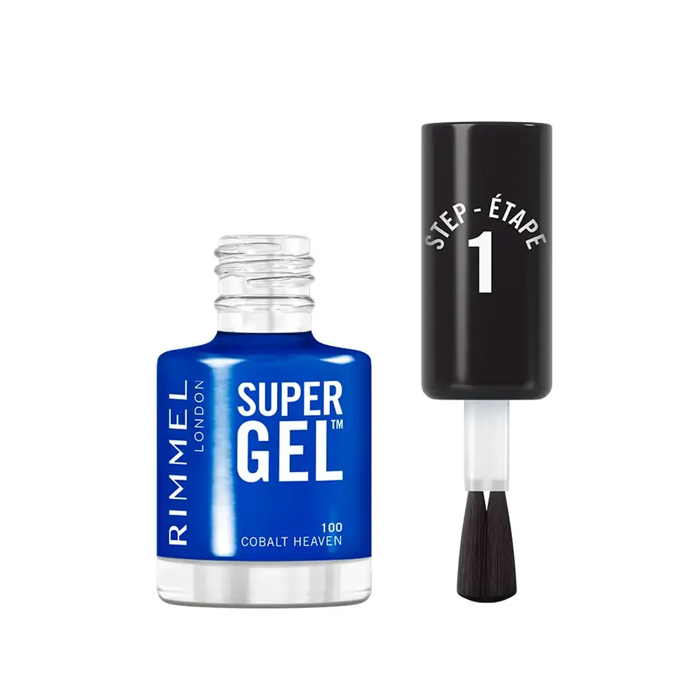 RIMMEL LONDON Smalto per unghie SUPER GEL #100-Cobalt Heaven 12 ml