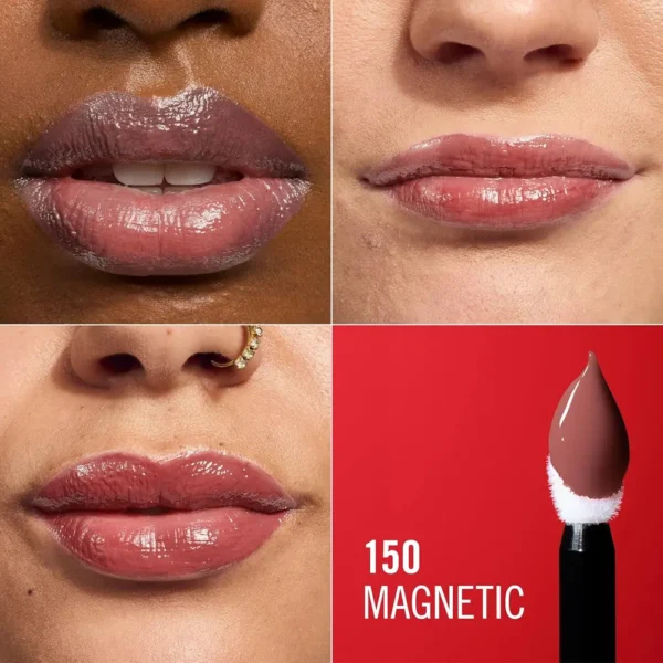 RIMMEL LONDON THRILL SEEKER Brillant à lèvres LIP LATEX #150-Magnetic 6 ml