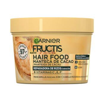 GARNIER FRUCTIS HAIR FOOD маска с какаово масло подхранени къдрици 390 мл