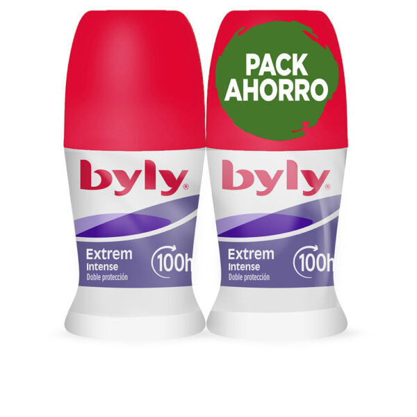 BYLY EXTREM INTENSE 100H Deodorantti Roll-on erä 2 x 50 ml