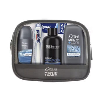 DOVE MEN ПЪТНА ТОАЛЕТНА ЧАНТА комплект 5 бр