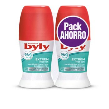 BYLY EXTREM FRESCOR 96H Deodorantti Roll-on setti 2 x 50 ml