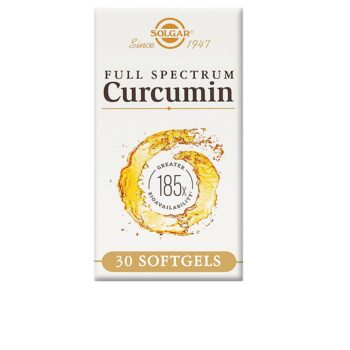 SOLGAR FULL SPECTRUM TURMERIC 185x capsule molli 30 pz