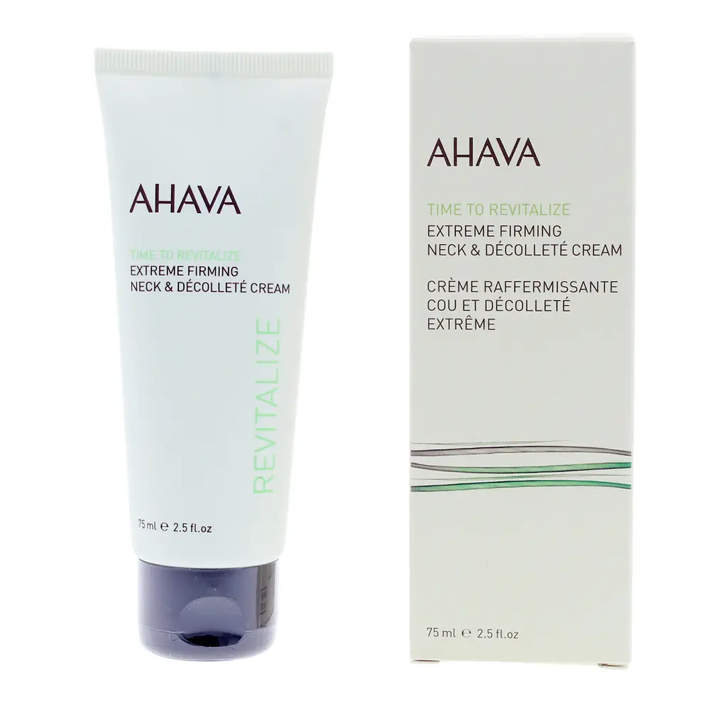 AHAVA TIME TO REVITALIZE Extreme Firming Neck and Décolleté Cream 75 ml