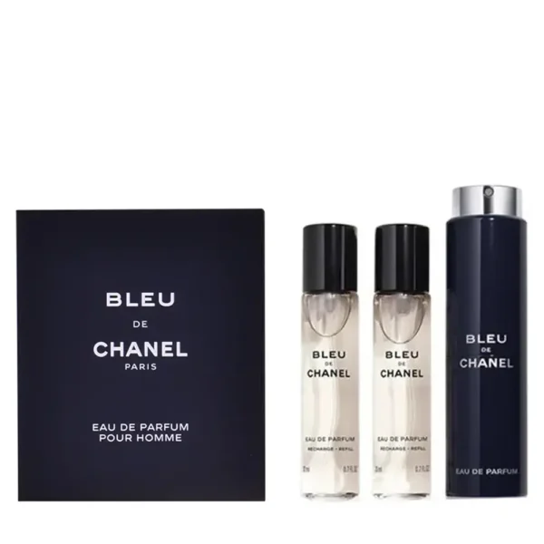 CHANEL BLEU DE CHANEL eau de parfum vaporisateur de voyage 3 x 20 ml, EAN 3145891073003