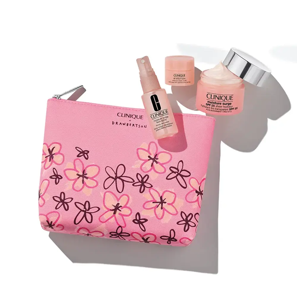 CLINIQUE MOISTURE SURGE LIGHT MOISTURIZING set 4 pcs