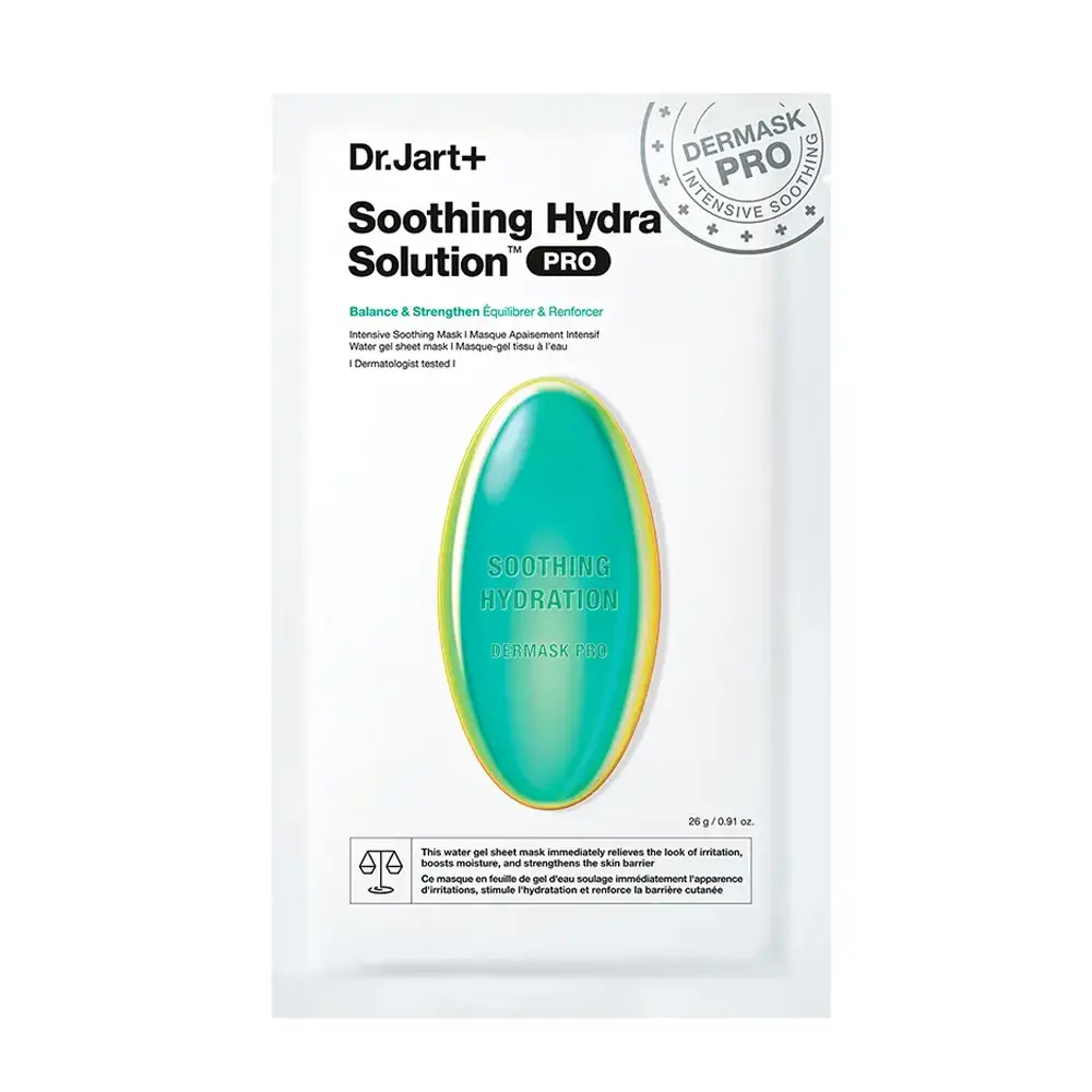 DR.JART+ DERMASK SOOTHING HYDRA SOLUTION TM PRO Face Mask 26 gr DR.JART+ DERMASK SOOTHING HYDRA SOLUTION TM PRO Face Mask 26 gr, EAN 8809844995174